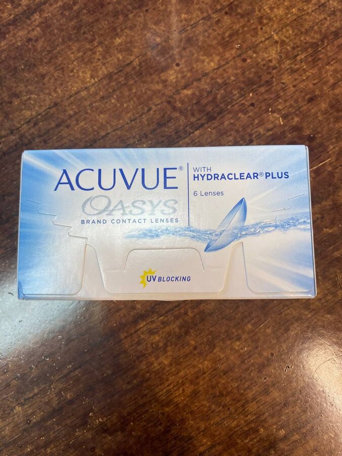 Контактные линзы Acuvue Oasys with Hydraclear Plus 6 линз -2.50