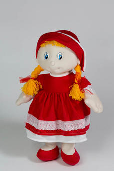 Кукла Красная Шапочка  65 см. 40297