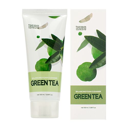 Tenzero Пенка для умывания с экстрактом зеленого чая Balancing Foam Cleanser Green Tea