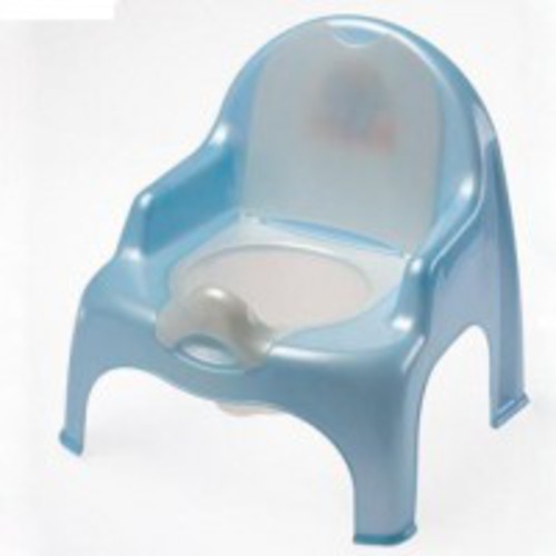 Детский горшок-кресло голубой  Dunya Plastik  30*29*34см