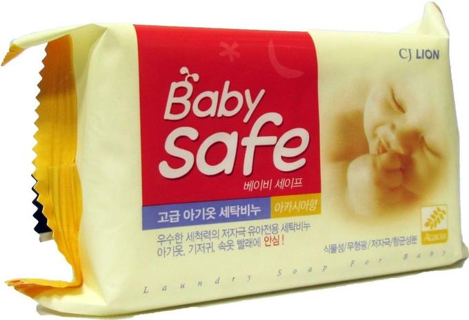 CJ Lion &quot;Baby Safe&quot; Мыло для стирки детского белья с ароматом акации, 190г