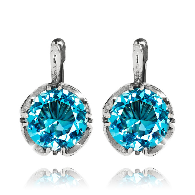 Серьги интернету. Фирма, мореблескасерьгиженские. UVI Jewellery. Серьги с позолотой, Юви арт.