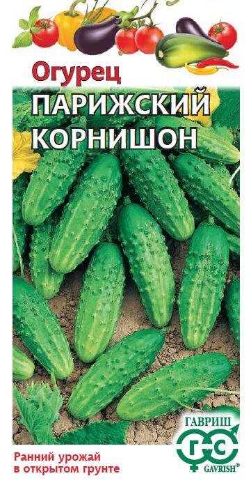 Baizheng Household Уссурийск С Огурец Парижский Корнишон ПЧ, раннеспелый, 6-11см 0,5гр Гавриш/БП