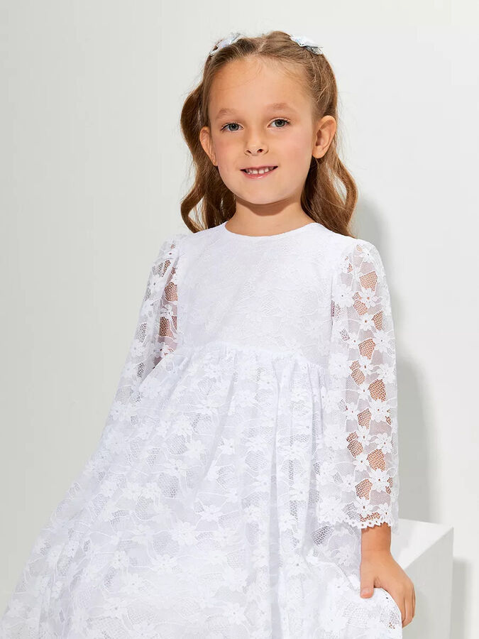 Acoola Платье детское для девочек Agata белый