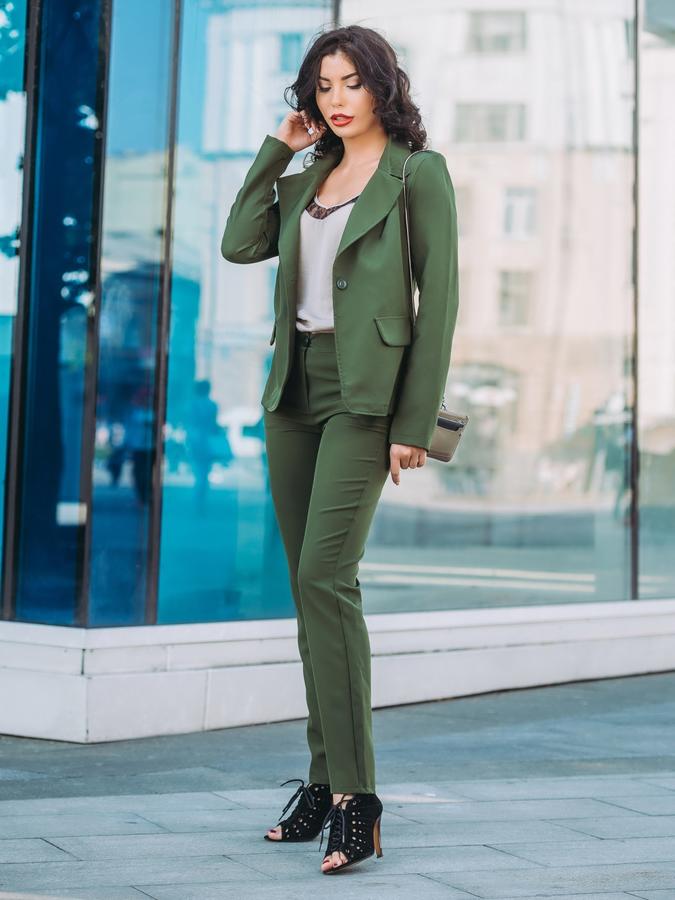 Vittoria Vicci костюм брючный зеленый