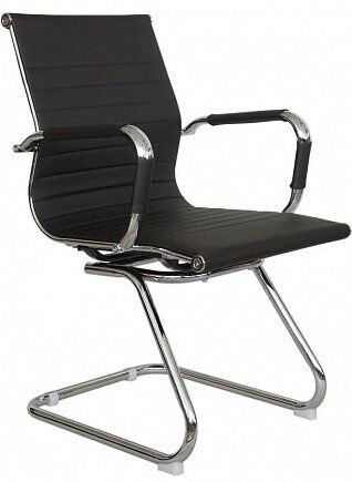 RIVA Комплект 2 шт кресло RCH6002-3 Экокожа чёрный