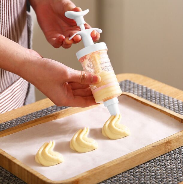 Nozzles Icing Syringe Decorating Set 4 насадками