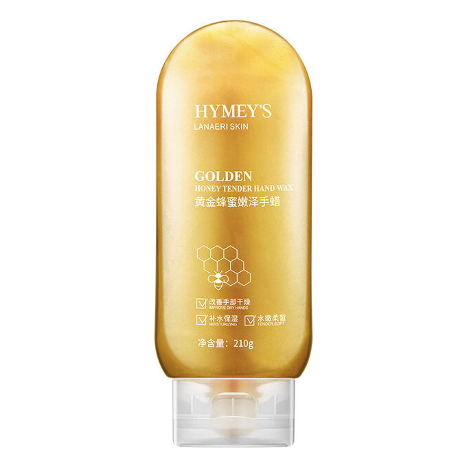 Images Парафиновая маска для рук с золотом и мёдом Hymeys Golden Honey Tender Hand Mask
