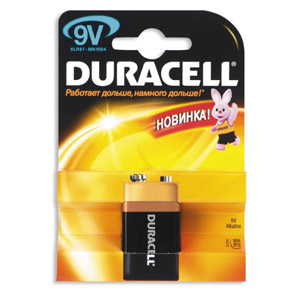 Батарейка DURACELL 6LR61/6LF22/MN1604