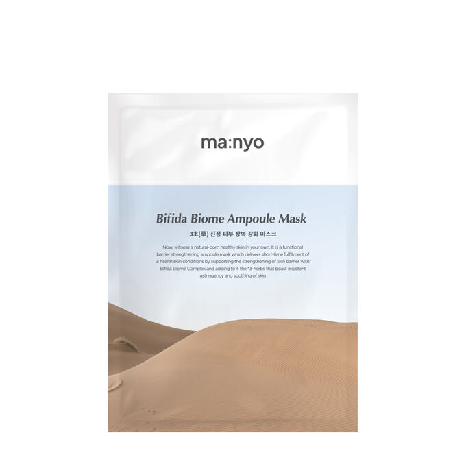 Manyo Bifida Biome Ampoule Mask Восстанавливающая маска с пробиотиками 30гр