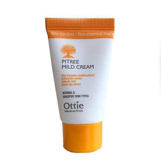 Ottie, Увлажняющий крем для чувствительной кожи Miniature Pitree Mild Cream