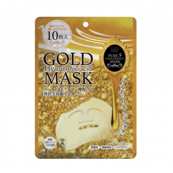 Маска для лица с золотом Pure 5 Gold Essence Mask, 10 шт