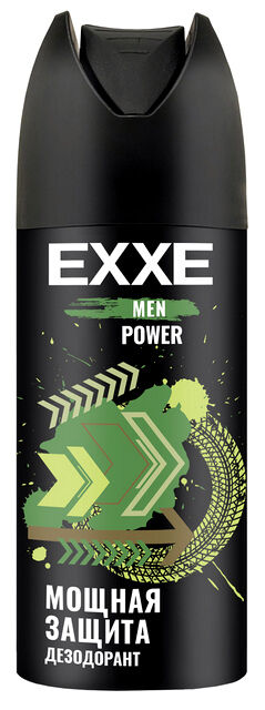 Exxe Дезодорант аэрозоль MEN POWER Мощная защита 150мл мужской