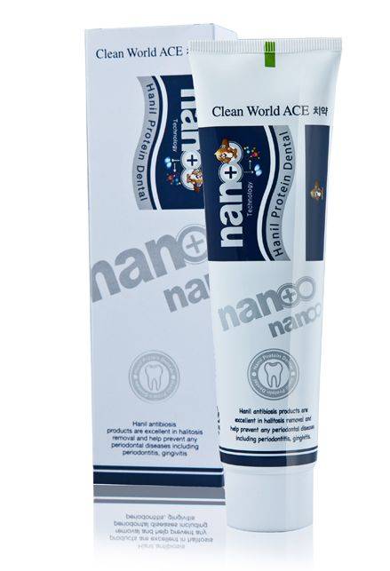 Nano clean world ace toothpaste Зубная паста для чувствительных зубов 180гр