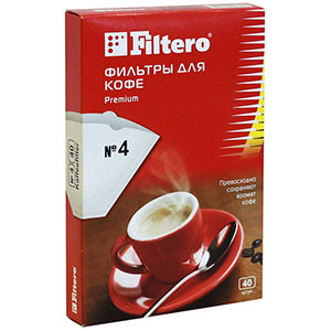 Фильтр для кофеварки Filtero 4/40