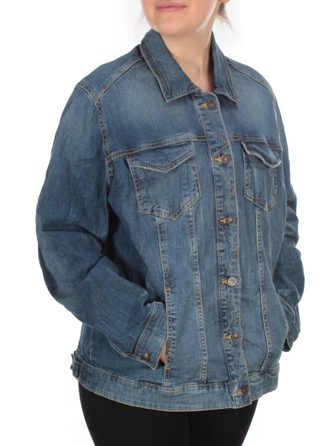 84759 BLUE Куртка джинсовая женская