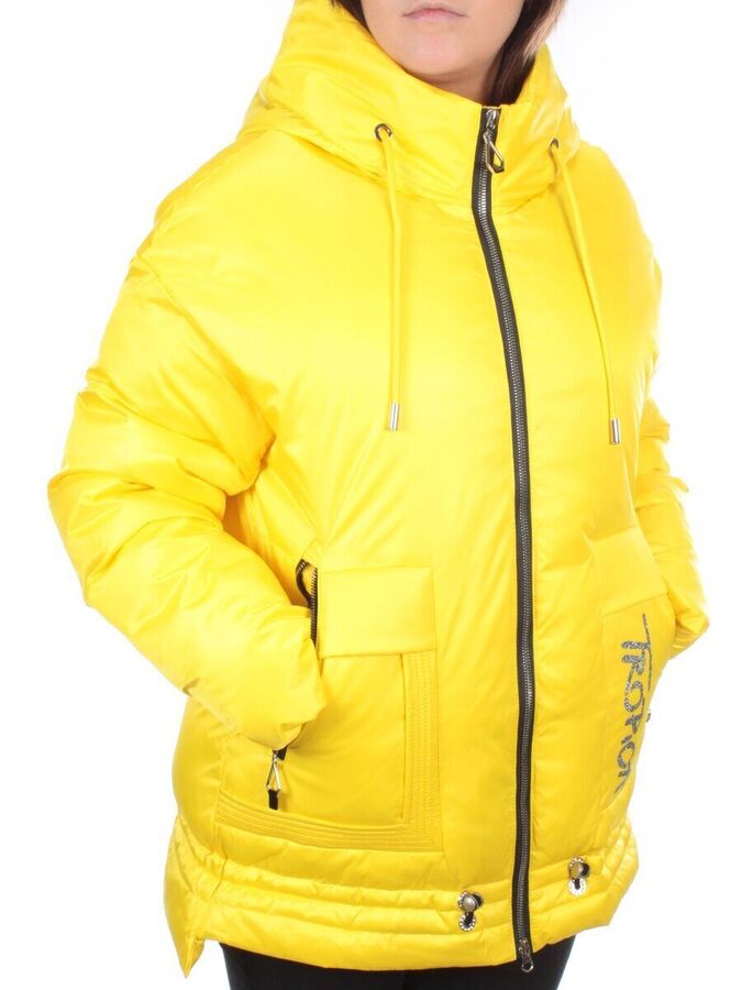 8801 YELLOW Куртка зимняя облегченная Cloud Lag Cat (холлофайбер)