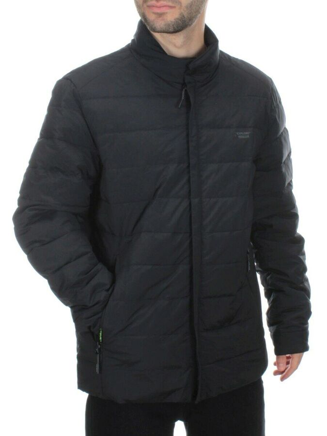 DSGDONG 8747 DK.BLUE Куртка мужская зимняя облегченная (150 гр. холлофайбер)