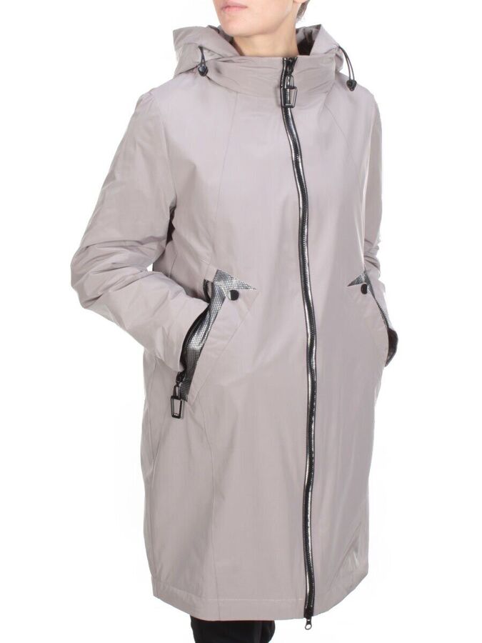 M-5199 DARK BEIGE Куртка демисезонная женская CORUSKY (100 гр. синтепон)