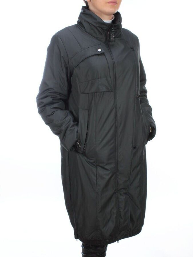 ZW-2150-C Куртка демисезонная женская BLACK LEOPARD (100 гр.синтепона)