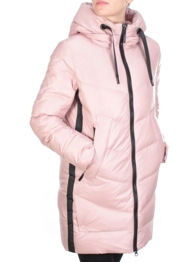 GWD202821 PINK Пальто зимнее облегченное ICEBEAR (150 гр. холлофайбер)