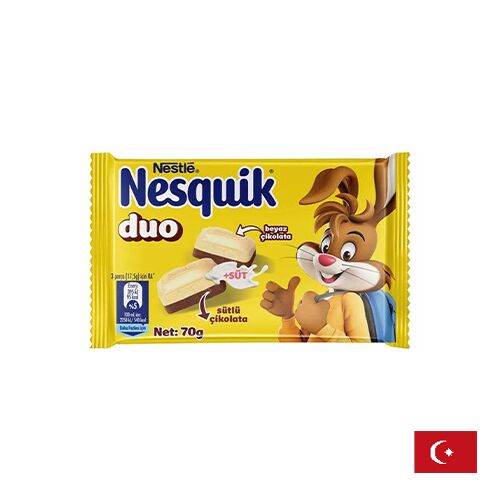 Nesquik Duo Chocolate 70g - Шоколад Несквик Дуо