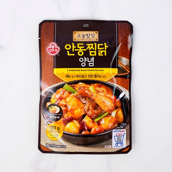 Ottogi Соус для тушеной курицы Andong Style Braised Chicken Soy Sauce 180г