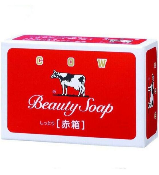 COW Молочное туалетное мыло с ароматом цветов Beauty Soap 100 г 1шт.