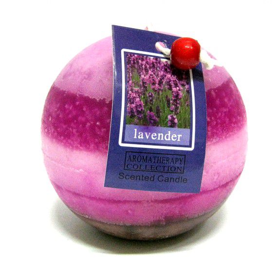 N349 Lavender Свеча ароматическая шар 7,5см парафин