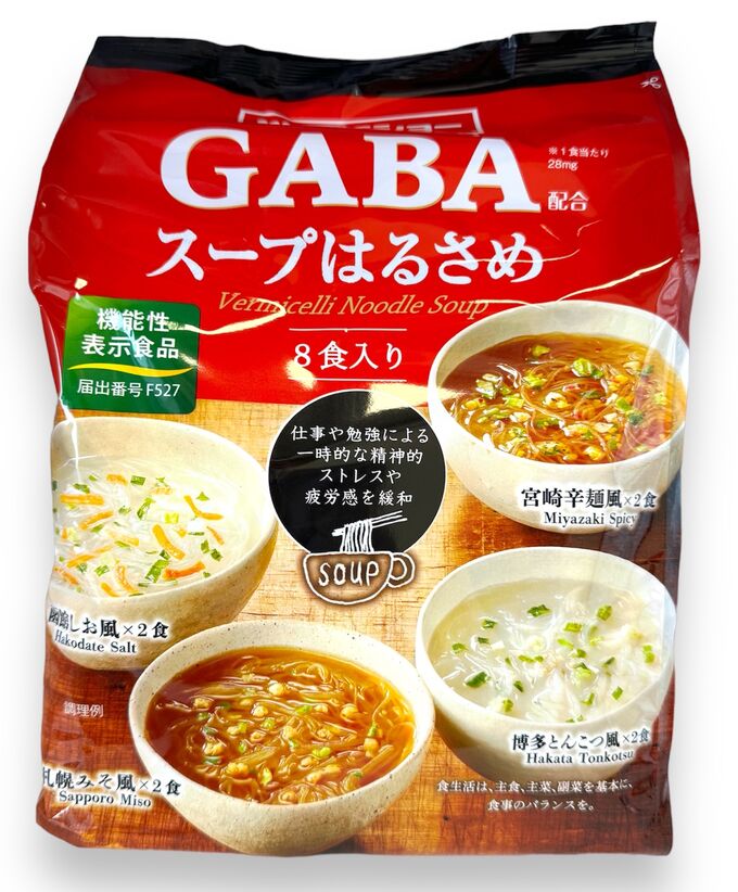 Уп Daisho Харусаме GABA 4 вкуса 8 порций, 104,6г, м/у,