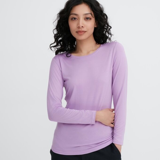 UNIQLO Термобелье HEATTECH С КРУГЛЫМ ВЫРЕЗОМ