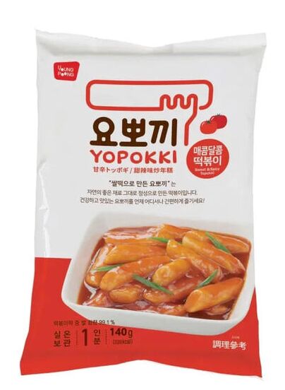 Топокки со сладко-острым вкусом т.м «YOPOKKI» 240г (мягкая упаковка)