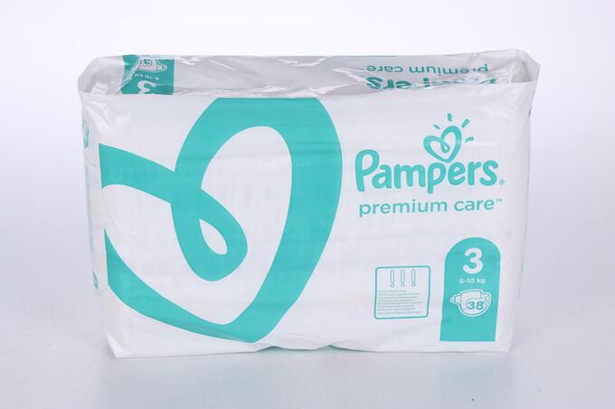 PAMPERS Подгузники Premium Care Midi (6-10 кг) 38шт