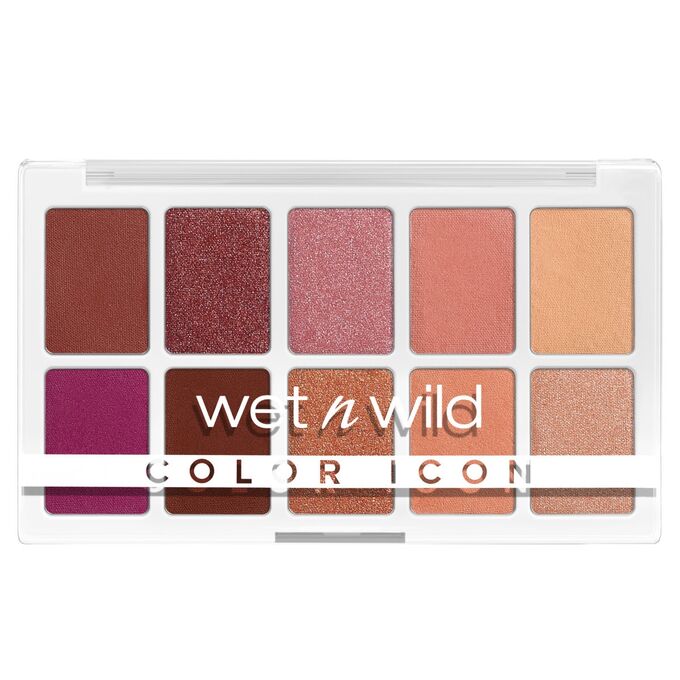 Wet n Wild Палетка теней для век, 10 Оттенков, Color Icon 10 Pan Palette heart &amp; sol, Вет Энд Вайлд