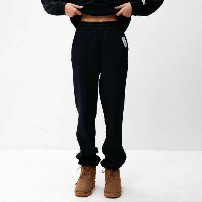 Джоггеры женские MIST Cozy style, чёрный