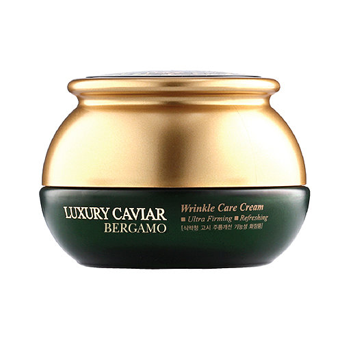Антивозрастной крем люкс класса с экстрактом черной икры Bergamo Luxury Caviar Wrinkle Care Cream