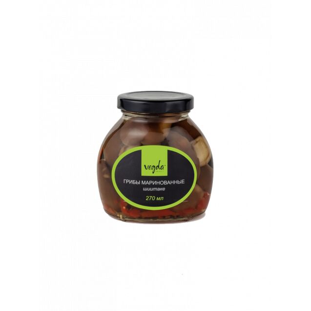 Vegda Грибы маринованные шиитаке в пост