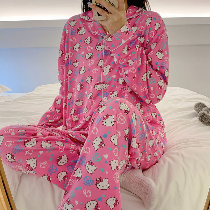 Пижама hello. Милая пижама. Розовая пижама hello weekend. Купить пижаму hello Kitty.