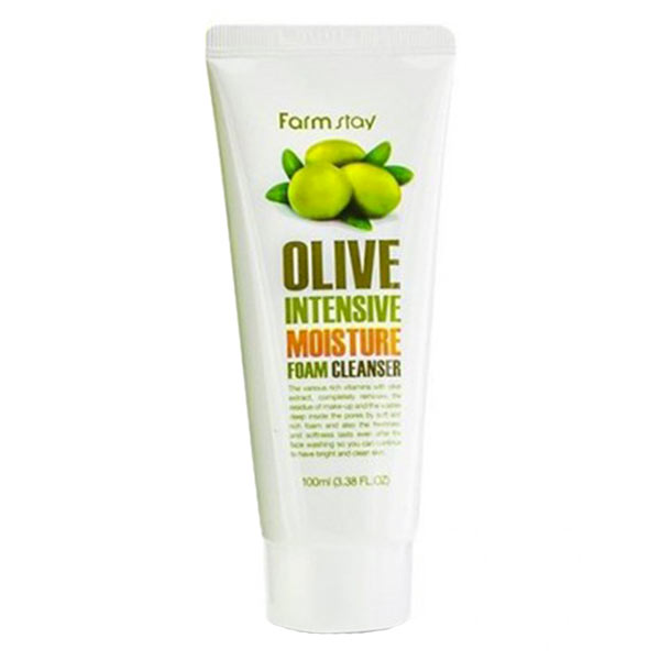 КR/ FarmStay Пенка для умывания Olive Intensive Moisture Foam Cleanser, 100мл