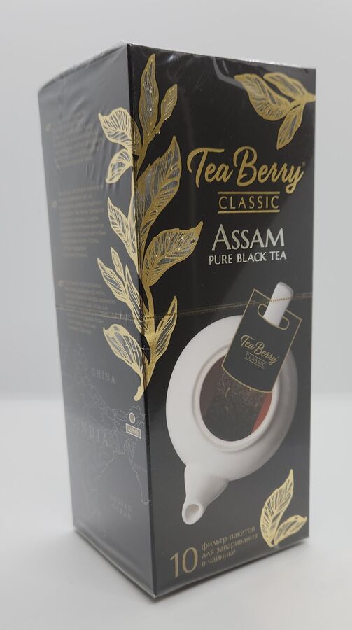 Русская чайная компания Tea Berry Чай &quot;Ассам&quot; 40гр (чай чёрный)
