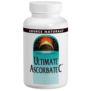 Source Naturals, Ultimate Ascorbate C, 1000 мг, 100 таблеток