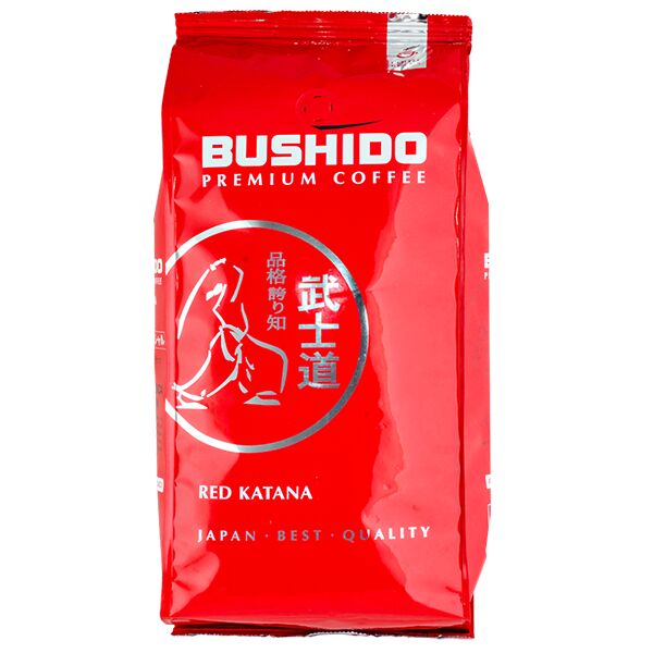 Продукты без бренда Кофе BUSHIDO Red Katana 1кг зерно 1/4
