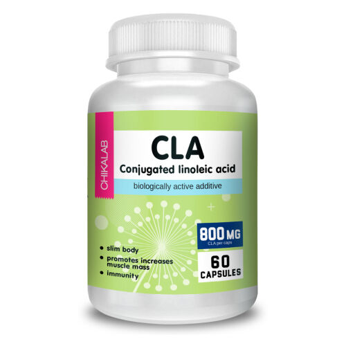 Chikalab Конъюгированная Линолевая Кислота (CLA), 60 кап. (soft gel)