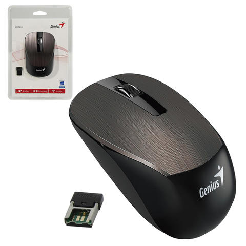 Мышь беспроводная GENIUS NX-7015, USB, 3 кнопки + 1 колесо-к