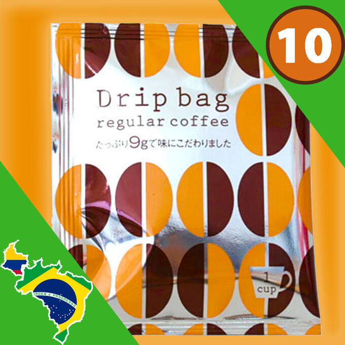 TIROL CHOCO CO., LTD. Кофе молотый в фильтр-пакетах Drip bag 10шт