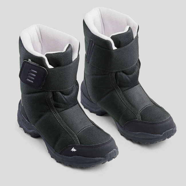 DECATHLON Сапоги зимние теплые водонепроницаемые детские sh100 x-warm quechua