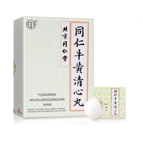 Chengdu  Toyot  Pashun  Pharmacy  Co., Ltd. Пилюли &quot;Тунжень Нюхуан Цинсинь&quot; (Tongren Niuhuang Qingxin Wan) 6 пилюль по 3 гр
