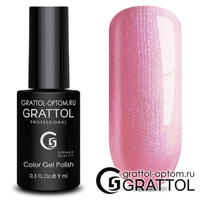 Grattol Color Gel Polish №159 Coral Pearl Коллекция Жемчуг