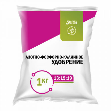 НОВ-АГРО Удобрение Азотно-фосфорно-калийное 1 кг