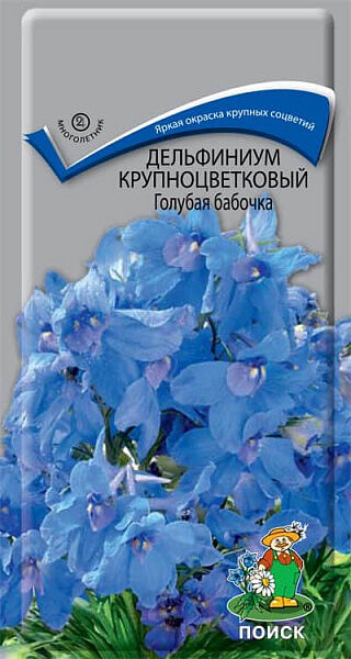 semena-zakaz Дельфиниум Голубая бабочка (крупноцветковый)